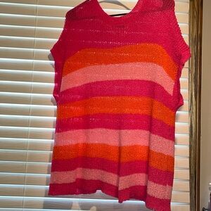 Women’s Lost In Love Fuchsia Orange Pink Sweater